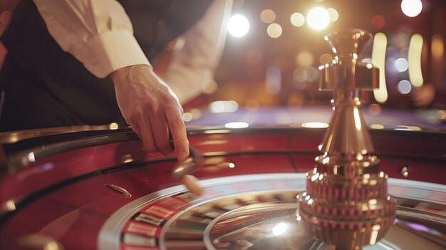 Live dealer studio with professional croupier and multi-camera setup on raja22